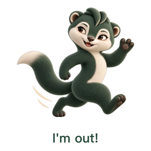Teloa: I'm out!