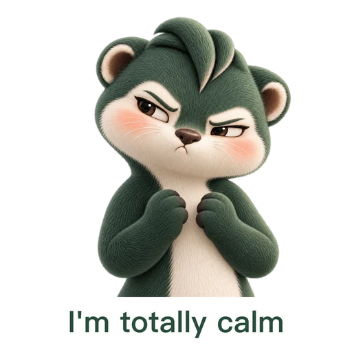 Teloa: I'm totally calm